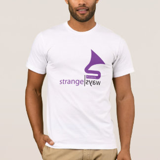 Strangewaysの無線の白いTシャツ Tシャツ