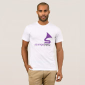 Strangewaysの無線の白いTシャツ Tシャツ (正面フル)