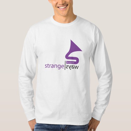 Strangewaysの無線の長い袖のワイシャツ Tシャツ (正面)