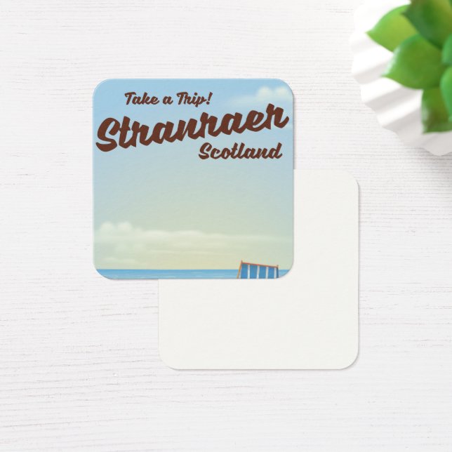 Stranraer Scotlandヴィンテージ旅行ポスター (デスク)