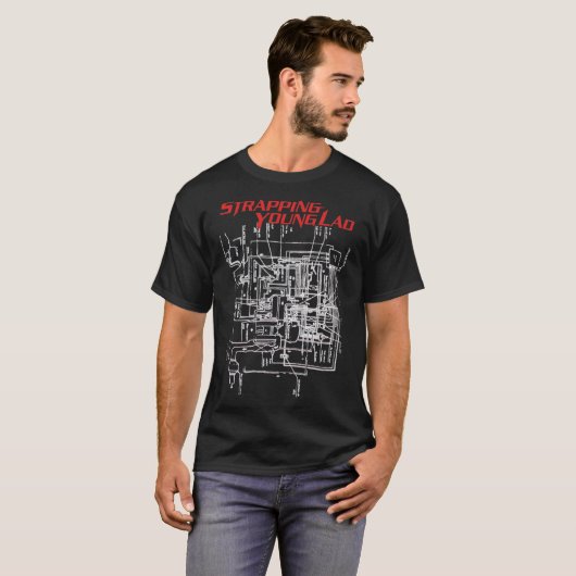 Strapping Young Lad Classic T-Shirt Tシャツ (正面フル)