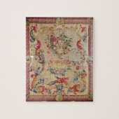 strapworkとの早いロココ様式のスタイルのタペストリー ジグソーパズル (縦)