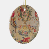 strapworkとの早いロココ様式のスタイルのタペストリー セラミックオーナメント (右)