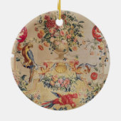 strapworkとの早いロココ様式のスタイルのタペストリー セラミックオーナメント (裏面)
