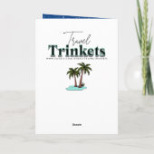 Strasbourg, France Christmas Market Personalized カード (裏面)