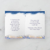 Strasbourg, France Christmas Market Personalized カード (内部)