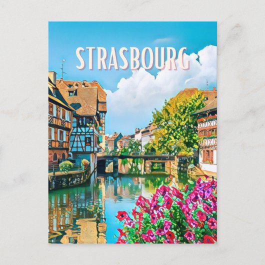 Strasbourg Photo Vintage  ポストカード (正面)