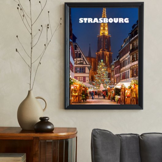 Strasbourg The Capital of Christmas ポスター