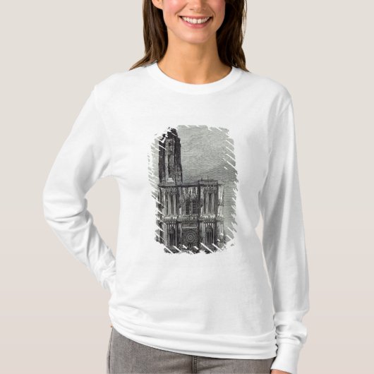 Strasburgのカテドラル Tシャツ (正面)