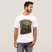 Strasburg Locomotive steam Train T-Shirt Tシャツ (正面フル)