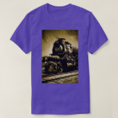 STRASBURG RAILROAD TRAIN 1 Tシャツ (デザイン正面)