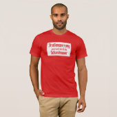 Strassensperrungのverursacht、ベルリンの壁、ドイツ Tシャツ (正面フル)