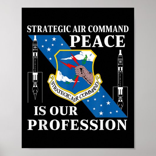 Strategic Air Command Usaf Cold War Peace Is Our P ポスター (正面)