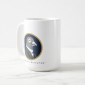 Strategic Director Signature Gold Frame Coffee Mug コーヒーマグカップ (正面左)