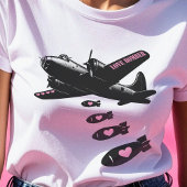 Strategic Love Bomber Pink Details Tシャツ