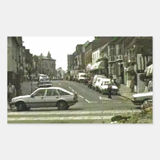 StratfordにAvonイギリスの1986年の通りのjGibney 長方形シール (正面)