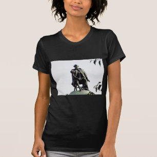 StratfordにAvonシェークスピアの彫像のjGibney Tシャツ