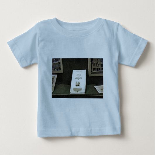 StratfordにAvonシェークスピアArtifacts2のjGib ベビーTシャツ (正面)