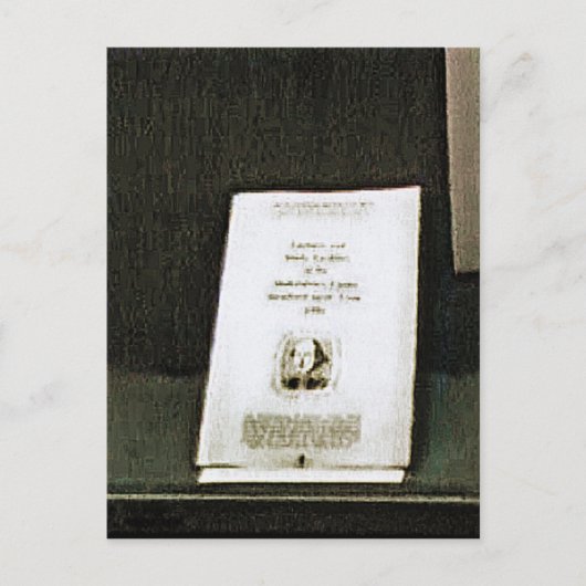 StratfordにAvonシェークスピアArtifacts2のjGib ポストカード (正面)