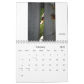 Stratfordの白鳥のカレンダー カレンダー (2月 2027)