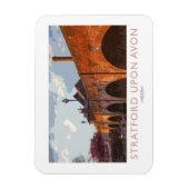 Stratford on Avon Railwayポスター マグネット (縦)