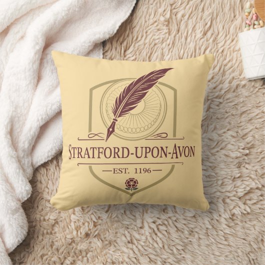 Stratford-upon-Avon England クッション (ブランケット)