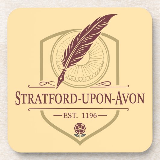 Stratford-upon-Avon England コースター (正面)