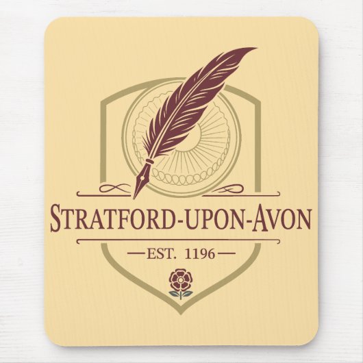 Stratford-upon-Avon England マウスパッド (正面)