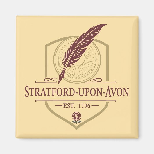Stratford-upon-Avon England マグネット (正面)