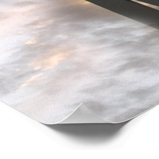 Stratosphere Sunset Poster ポスター (角)