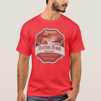 Stratton Brook State Park Hartford County Connecti Tシャツ