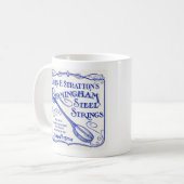 Strattonsはマグをひもでつなぎます コーヒーマグカップ (正面左)