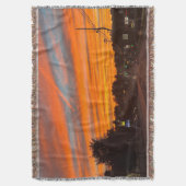 Stratus Sunset スローブランケット (正面縦)