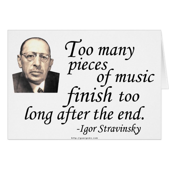 Stratvinsky on Endings (正面横)