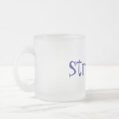 Stravale フロストグラスマグカップ (左)