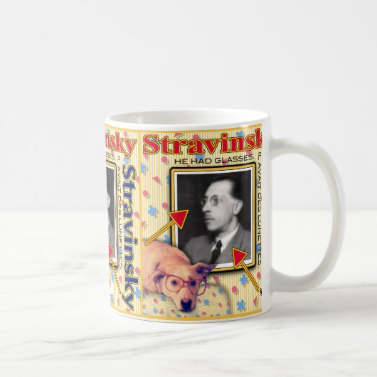 Stravinsky コーヒーマグカップ (右)