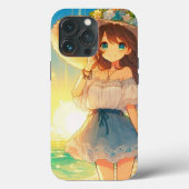 Straw Hat Girl Case-Mate iPhoneケース (裏面)