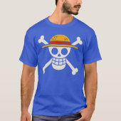 Straw Hat Jolly Roger boy Tシャツ (正面)