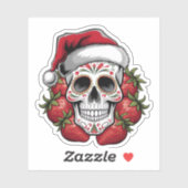 straw Santa Day of the Dead シール (シート)