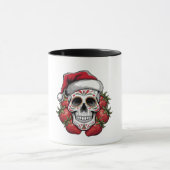 straw santa Day of the Dead マグカップ (中央)