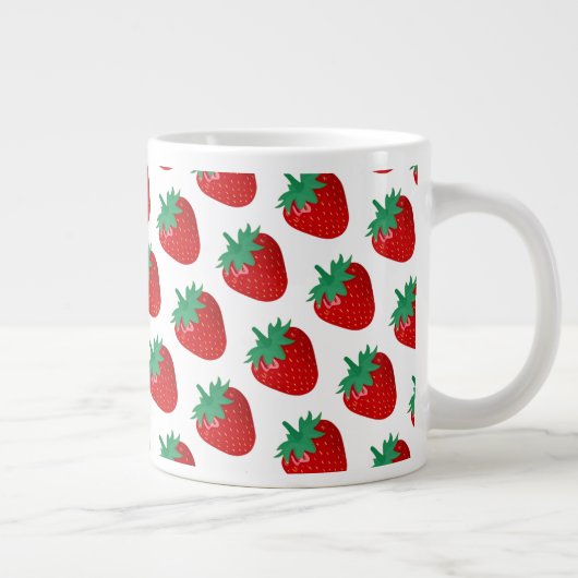 Strawberries ジャンボコーヒーマグカップ (右)