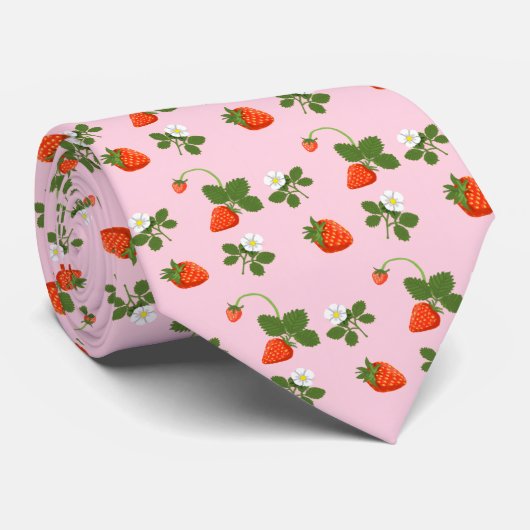 Strawberries ネクタイ (ロール)