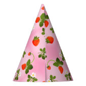 Strawberries パーティーハット (裏面)