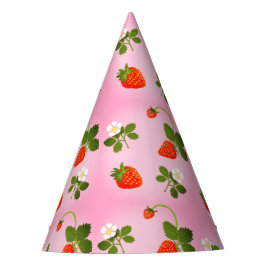 Strawberries パーティーハット