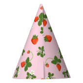 Strawberries パーティーハット (裏面)