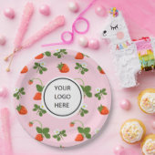 Strawberries ペーパープレート (パーティー)