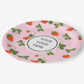 Strawberries ペーパープレート (アングル)