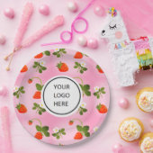 Strawberries ペーパープレート (パーティー)