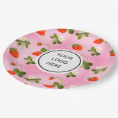 Strawberries ペーパープレート (アングル)