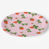 Strawberries ペーパープレート (アングル)